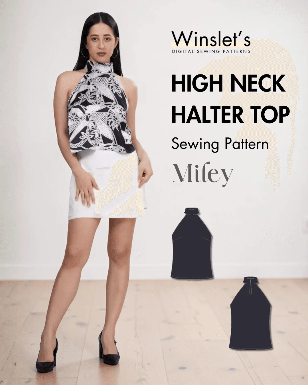 Halter Neck Sewing Patterns for Summer Tops and Dresses